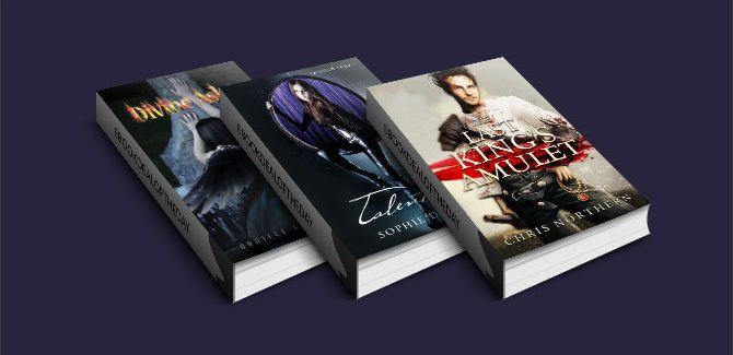 three fantasy/romance kindle books