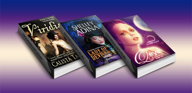 Three Free Steampunk Scifi, Mystery, Ya, Adventure Kindle books!