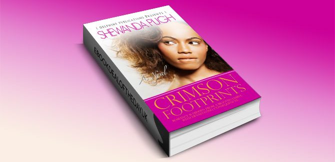 a contemporary romance kindle book Crimson Footprints by Shewanda Pugh
