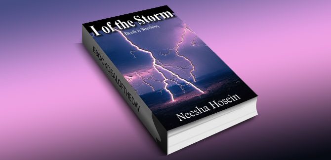 a paranormal fiction kindle book I of the Storm: Death is Watching by Neesha Hosein