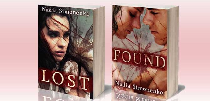 a new adult college romance Lost and Found: The Complete Series by Nadia Simonenko