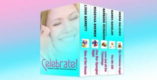 a romance kindle boxed set "Celebrate! (Boxed Set)" by Linda Barrett, Barbara McMahon, Deb Salonen, Karen Sandler, Rogenna Brewer