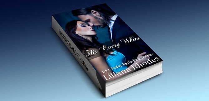 a billionaire romance novella His Every Whim (BBW Billionaire Romance Novella) by Liliana Rhodes