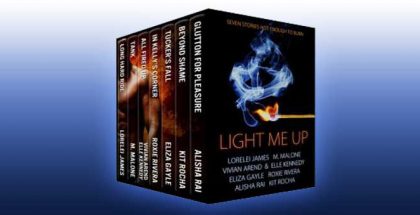 contemporary romance boxed set "Light Me Up (Seven Steamy Series Starters)