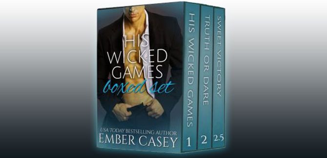 contemporary romance box set His Wicked Games Boxed Set by Ember Casey