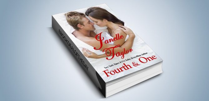 contemporary football romance ebook Fourth & One by Janelle Taylor