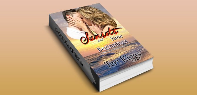 contemporary romance ebook Sunsets and New Beginnings (A Heaven's Beach Love Story Book 1) by Teri Riggs