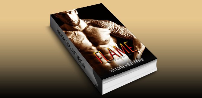 contemporary romance ebook Flame (A Stepbrother Romance) by Victoria Villeneuve