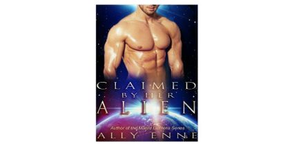 scifi romance kindle book "Claimed by her Alien (Mated Lichtens Book 4)" by Ally Enne