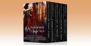 historical Scottish romance boxed set "Warriors of the Heart" by Catherine Kean, Laurel O'Donnell, Suzan Tisdale, Colleen Gleason, Donna Fletcher