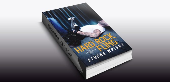 contemporary romance ebook Hard Rock Fling: A Rock Star Romance by Athena Wright