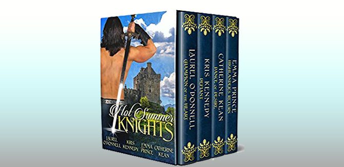 historical romance boxed set Hot Summer Knights by Catherine Kean, + more!