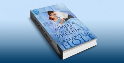 historical romance ebook "Amelia and the Viscount (Bluestocking Brides Book 1)" by Samantha Holt